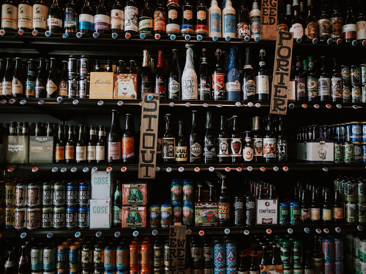 Beer and wine