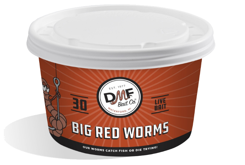 DMF Bait Co Red Worms