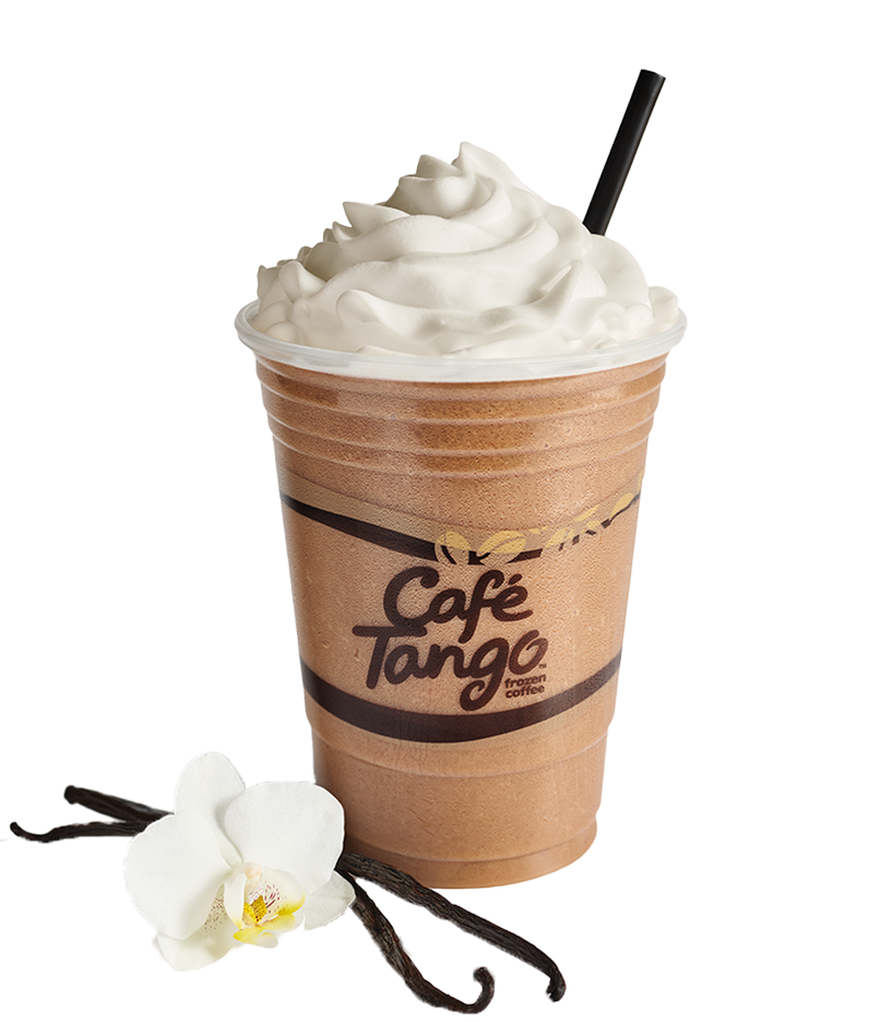 Café Tango French Vanilla frozen coffee