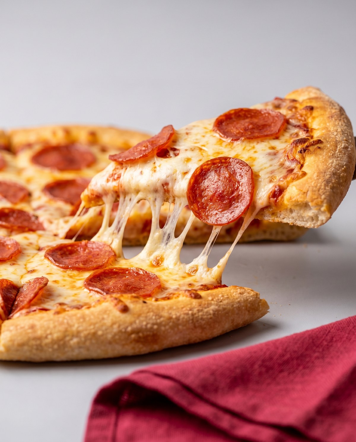 Pepperoni slices — halal pepperoni now available at Dominick's Market deli