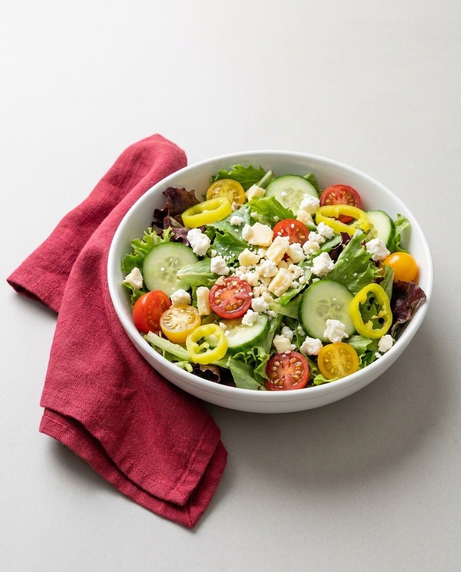 Fresh garden salad