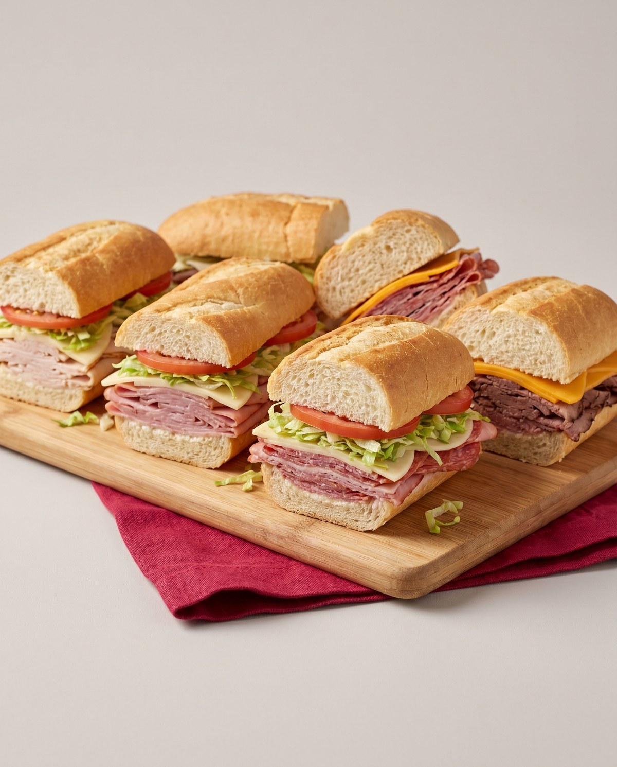 Deli sandwiches